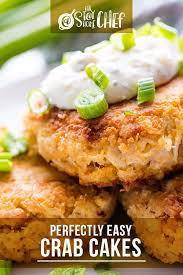 Perfectly Easy Crab Cakes Recipe Crab Cakes Easy Crab Cakes Imitation Crab Cakes