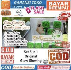 The most important step to getting glowing skin is creating a skincare routine that works for you. Bisa Cod Bayar Di Tempat Glow Glowing Beauty Skin Exclusive 5 In 1 Dara Anggun Original Product Malaysia Mencerahkan Wajah Skincare Beauty Kosmetik Kecantikan Skin Care Laz Cod Graha Expo Lazada Indonesia