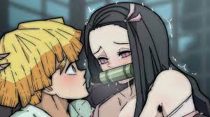 Zenitsu x Nezuko (Comic Dub) - YouTube