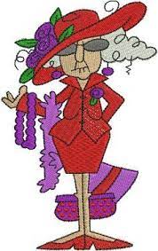 Red Hatters Clip Art Red Hat Society Red Hats Red Hat Club