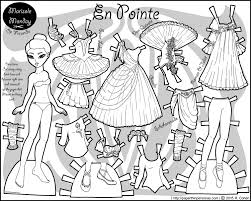 Paper doll coloring pages with marisole monday a princess in black. Paper Thin Personas Paper Dolls Paper Dolls Clothing Barbie Paper Dolls