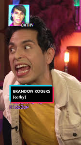 @Brandon Rogers says his character "Cathy" is just like his mom (watch the  full vid "I spent a day with BRANDON ROGERS"