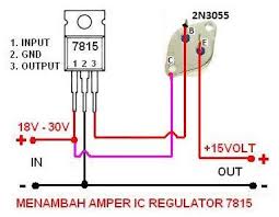 Dan sekarang yang kita gunakan saat ini adalah ic 7812 dn 7912. Cara Menambah Amper Ic Regulator 7815 Dan 7915 Bahar Electronic