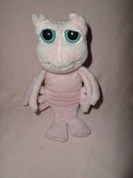 Bubba Gump Shrimp Plush Baby Pastel Pink Very Cute Big Blue Etsy Baby Plush Plush Big Blue Eyes