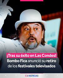NO TE VAYAS, BOMBO! 🥲 🎤 Tras su exitosa presentación en el Festival de  Las Condes, Bombo Fica anunció su retiro definitivo de los escenarios en  festivales televisados. 👀 En conversación con