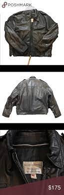 Vintage Taylor S Leatherwear Police Jacket Police Jacket Jackets Genuine Leather Jackets