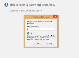 Follow the same process when removing passwords. Onenote Tip How To Protect Section With A Password Nextofwindows Com