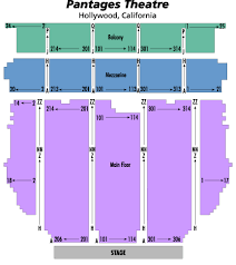 pantages seating views pantages theater tacoma seating chart