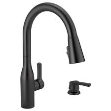 Maybe you would like to learn more about one of these? Delta 4004425 Marca One Handle Black Pulldown Kitchen Faucet 44 Black Walmart Canada