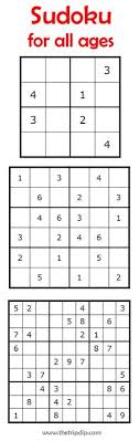 Sudoku is a logic puzzle with simple rules and challenging solutions. These Printable Sudoku Puzzles For Kids Are Great To Carry With You When You Travel 4x4 6x6 And 9x9 Eve Sudoku Sudoku Puzzles Printable Activities For Kids