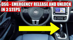To my dismay, i discovered that after replacing the battery in my car, the stereo would no longer operate! How To Manually Release And Unlock Dsg Selector Vw Skoda Audi Seat