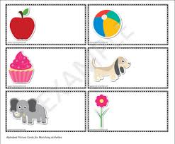 A picture with a smaller version of the same picture within it is known as the droste effect. Alphabet Picture And Letter Cards For Matching Activities Learning 4 Kids