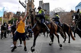 Greater sydney has been locked down for the past four weeks, with. Anti Lockdown Protesters Clash With Sydney Police