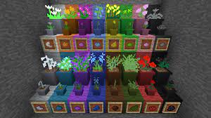 Terraqueous Mod Flowers Sixteen Different Color Flowers Generate In The World These Can B Minecraft Banner Designs Minecraft Decorations Minecraft Houses
