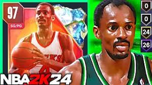 FREE GALAXY OPAL SIDNEY MONCRIEF GAMEPLAY! WE FINALLY GOT A GOOD TOKEN  REWARD IN NBA 2K24 MyTEAM!