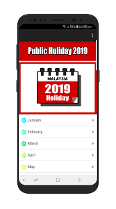 Discover upcoming public holiday dates for malaysia and start planning to make the most of your time off. Malaysia Public Holidays 2019 For Android Apk Download