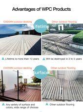 Hot Item Water Proof High Strenth Composite Deck Board For Big Project Ts 06 Deck Boards Composite Decking Wood Plastic Composite