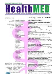 Health Journal Diabetes Mellitus High Density Lipoprotein