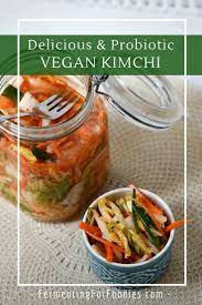 Homemade Vegan Kimchi Recipe In 2021 Vegetarian Kimchi Vegan Kimchi Kimchi