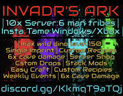 First thing that falls to our minds is, what a nice gui. Xbox One Windows 10 Pvp Invadrs Ark Arkservers