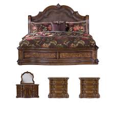 These sets including not only beds and headboards, but chests, dresses, nightstands, and more!a king bed provides enough space to sleep, watch a movie, or read the morning paper — all in luxurious comfort. Montana 5 Piece Platform King Size Bedroom Set