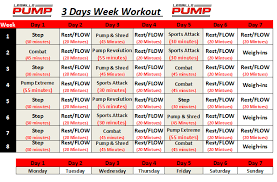 3 Days A Week Workout With Les Mills Pump Check Out The Workout Program At Www Teambeachbody Cm Angeljohnson Weekly Workout Workout Programs Les Mills Pump