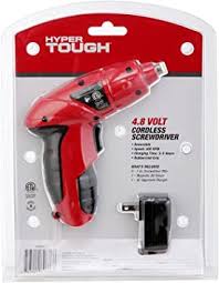 Top rated seller top rated seller. Hyper Tough 4 8 Volt Cordless Screwdriver Amazon Com