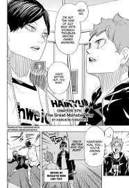 Haikyuu 379 Haikyuu Chapter 379 Haikyuu 379 English Mangaonline Fun Haikyuu Manga Haikyuu Haikyuu Anime