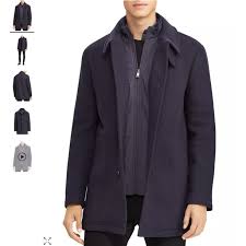 Iconic styles like quintessential motorcycle jackets, shearling bombers, tailored topcoats, and more have been staples of ralph lauren style for decades, deserve a spot in any guy's seasonal rotation. Polo Ralph Lauren Polo Ralph Lauren Men S Wool Blend Melton Car Coat Navy Regular 44 Walmart Com Walmart Com