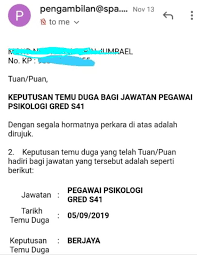 Pengalaman Exam Online Temuduga Dan Soalan Temuduga S41 Psikologi Spa