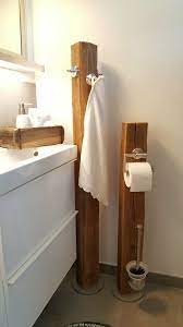 Toilettenpapierhalter Holzbalken Altholz Bad Wc Handtuchhalter In Bayern Waldkraiburg Eba Rustikale Inneneinrichtung Diy Mobel Selber Bauen Badezimmerideen