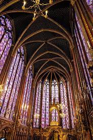 Sainte Chapelle Stain Glass Window Photography Cathedral Etsy Cathedral Architecture Stained Glass Windows Church Window Photography