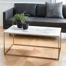 Graphic Marble Inlay Coffee Table White Coffee Table Coffee Table White Coffee Table Rectangle