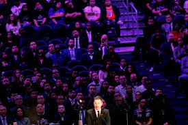 The public memorial, called a celebration of life for kobe and gianna bryant, is expected to thousands of latinos, blacks, whites and asians, rich and poor, stood vigil outside staples center to honor their idol on the day he died, bearing candles. Kobe Bryant Memorial Full Coverage Of The Tributes At Staples Center The New York Times