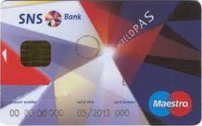 Snsbank.nl is ranked #5 in the finance/banking credit and lending category and #17767 globally. Bank Card Maestro Wereldpas Sns Bank Netherlands Col Nl Ms 0018 01