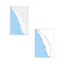 The map shows kerala state with cities, towns, expressways, main roads and streets, cochin international airport (iata code: Kerala Outline Map Archives August School Office Stationery