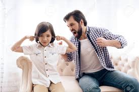 Parents.com the light at the end of the tunnel does exist. Angry Father Raises Hand To Son Teenager Rough Parenting Ill Treatment Of Children Stock Photo Picture And Royalty Free Image Image 101137144