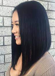 Dark Hair Colors Darkhair Haircolors Angled Bob Hairstyles Hair Styles Long Bob Hairstyles