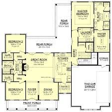 The first house plan without a formal dining room is this modern farmhouse. 3 Bedroom Modern Farmhouse Plan The Formal Entry And Dining Room Open Into A Large Open Living Modern Farmhouse Plans House Plans Farmhouse House Floor Plans