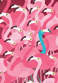 Flamingoes Painting By Adam Fisher Saatchi Art Art Art Design Flamingo