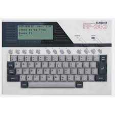 Casio Fp 200 Computer Casio Retro