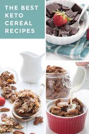 This collection is comprised mostly of granola recipes, but you'll also find recipes for muesli. The Best Keto Cereal Recipes All Day I Dream About Food