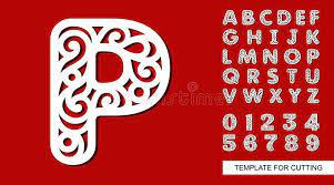 What number is the letter p in the alphabet? Letter P Full English Alphabet And Digits 0 1 2 3 4 5 6 7 8 9 Stock Illustration Illustration Of Decor Collection 118869087