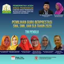 Jun 28, 2021 · saya akan instruksikan kepala dinas pendidikan untuk nantinya memanggil guru yang diketahui tidak aktif mengajar di sekolah yang ada di tiga kecamatan pulau, katanya. Banda Aceh Dan Aceh Besar Pilih Guru Berprestasi Nurchaili Tim Penguji