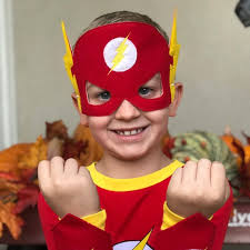 Flash Hero Felt Mask