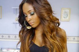 Black, blonde, and brown hair with highlights. Honey Blonde And Black Hair Novocom Top
