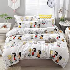 Get cosy with a beautiful bed set from next, featuring a range of gorgeous colours and sizes to choose from. Ludan Bedding Set Cartoon Print 3pcs Snoopy Family Bedding Set Duvet Cover Without Comforter Pillowcase Twin Full Queen For Kids Teens A B Design For Kids Family King 86 X94 Buy Online In Cayman