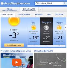 Erra Pronostico Del Clima The Weather Channel La Opcion De Chihuahua