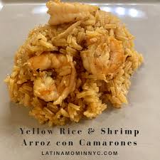 Add the sofrito and chopped ham and sauté for 1 minute. Yellow Rice Shrimp Recipe Arroz Con Camarones Latina Mom In Nyc