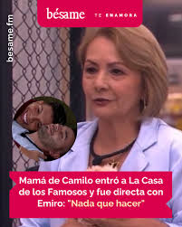 Luz Stella, mamá de Camilo Trujillo, entró durante la actividad de  'congelados' en 'La Casa de los Famosos' e hizo un llamado al actor 👀👉  https://f.mtr.cool/qffcximnsn